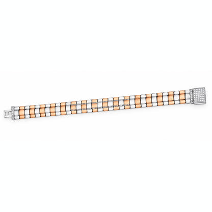 Twin Row Brick Pavé Bracelet