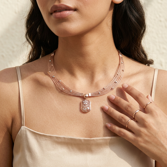 Vanya Garden Collar Necklace
