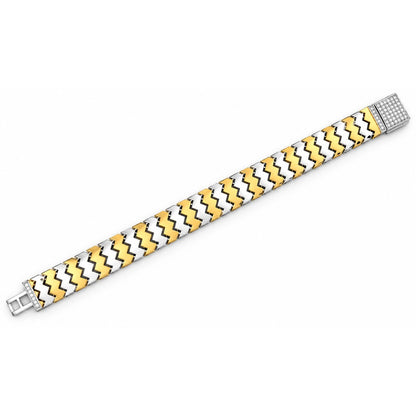 Zigzag Chevron Band Bracelet